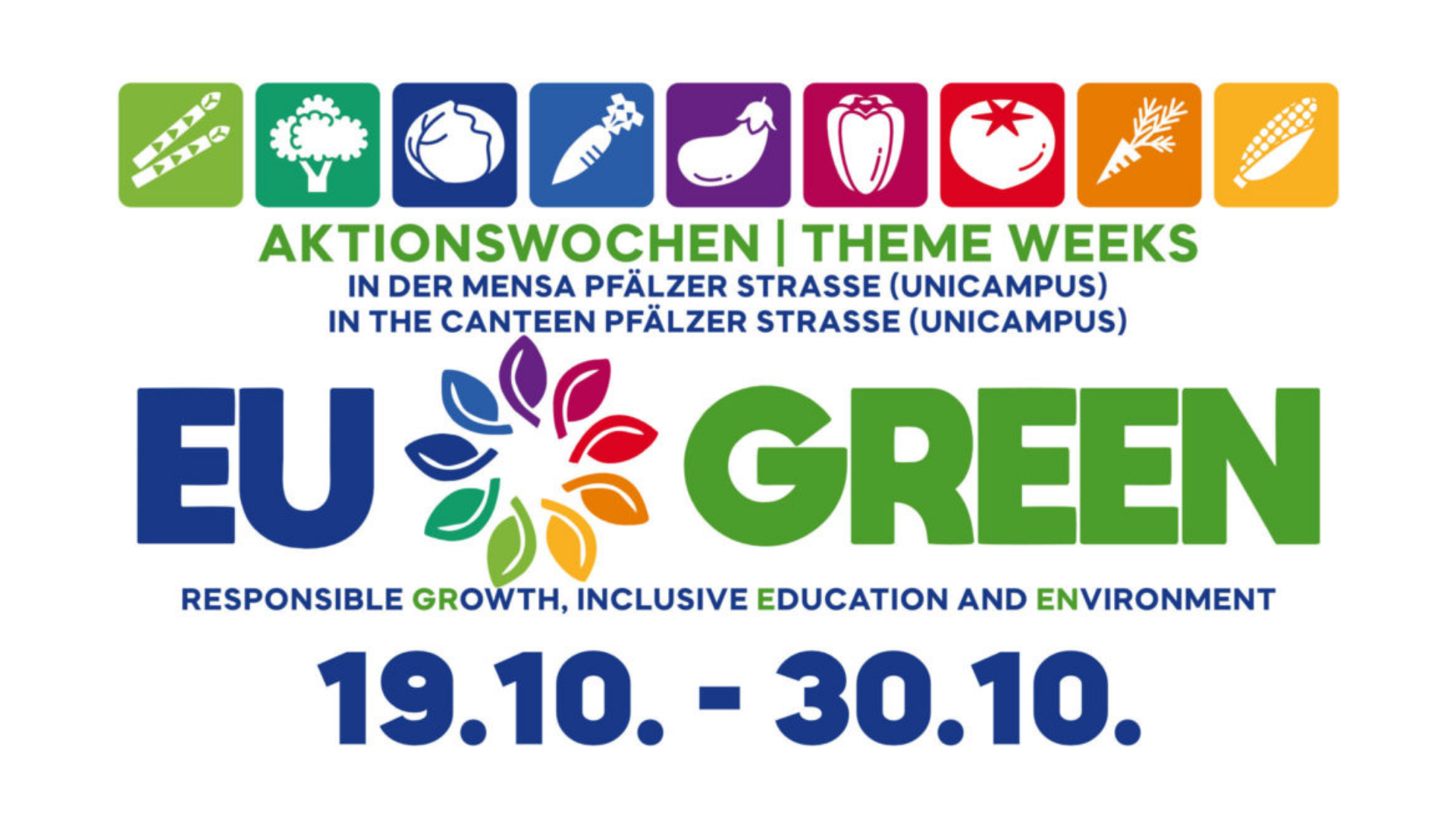 EUGREEN Mensawochen 2026