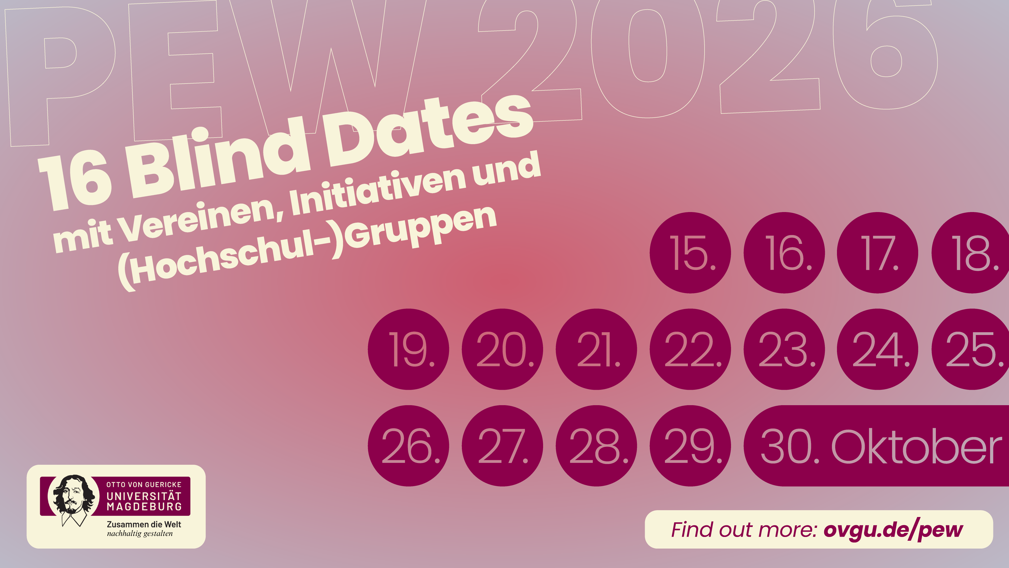 11. Progressive Einführungswochen